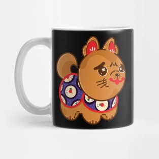 Inu Hariko Sushi Roll Mug